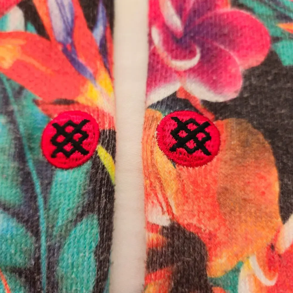 Stance Pau St Tropical Floral Crew Socks Men’s L